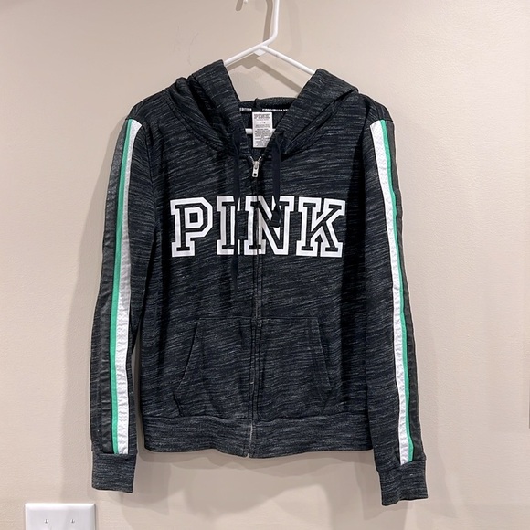 🔥PINK Black and Green Hoodie🔥 - Picture 1 of 5